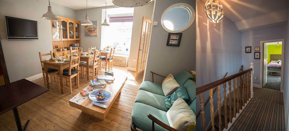 Dining Room and landing at top of stairs 